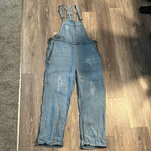 Free People Jean Overalls